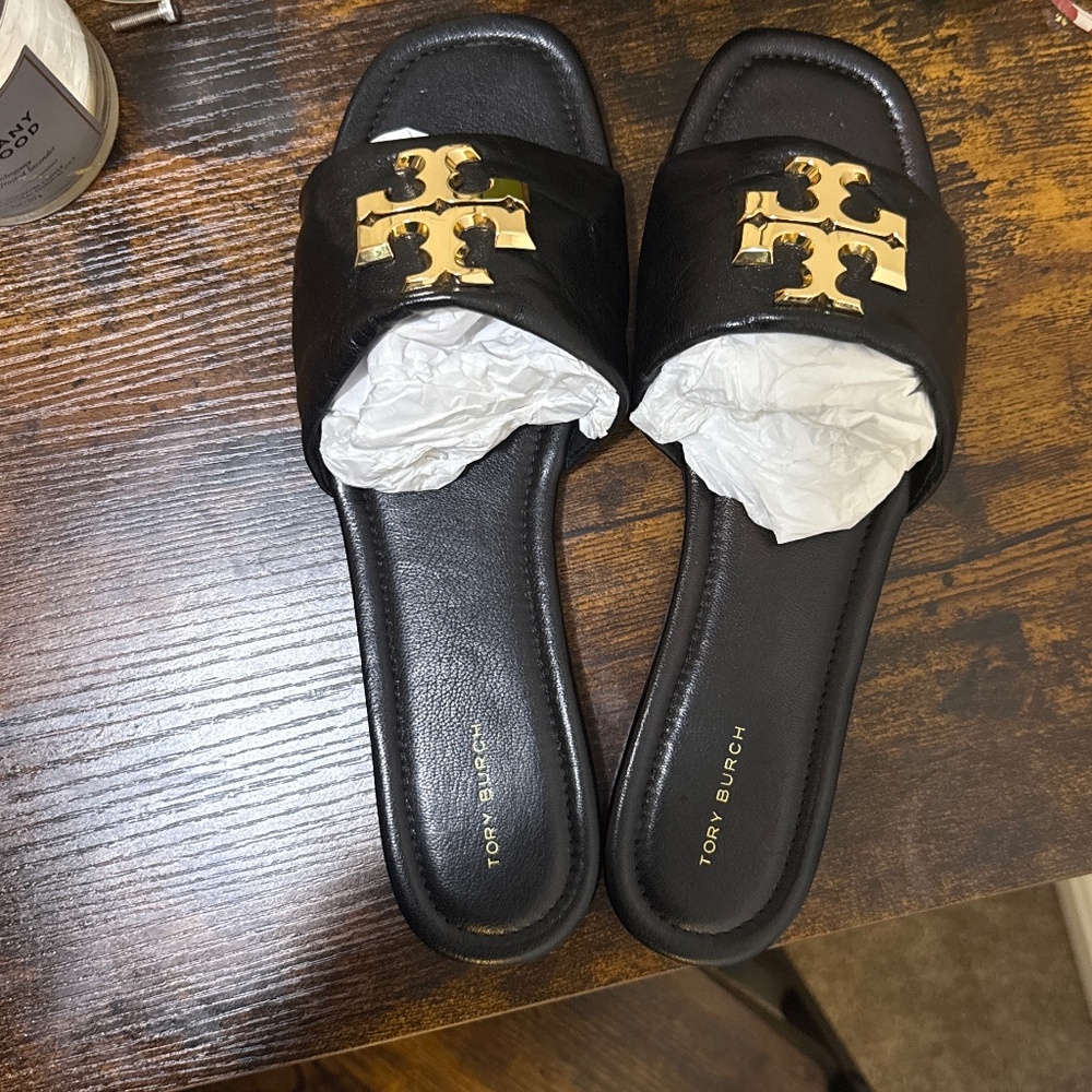 Size 11 Tory Burch slides